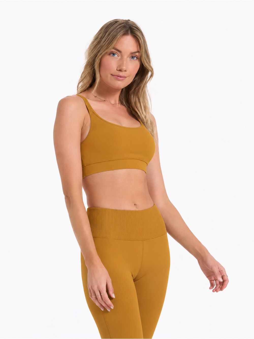 Vuori Mindset Bra Dark Golden
